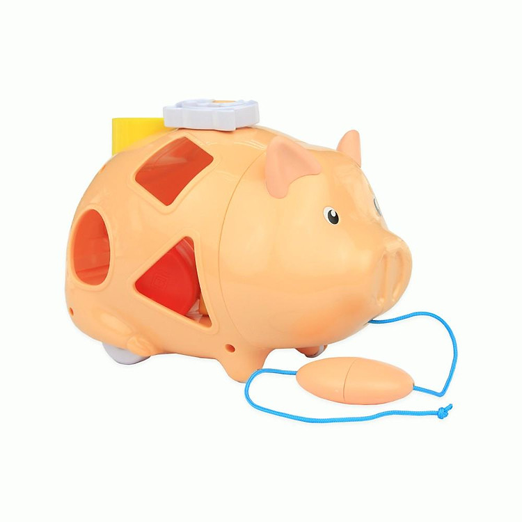 Đồ chơi heo con Hồng Hà cho bé Chính hãng Giá tốt - Hình ảnh 4