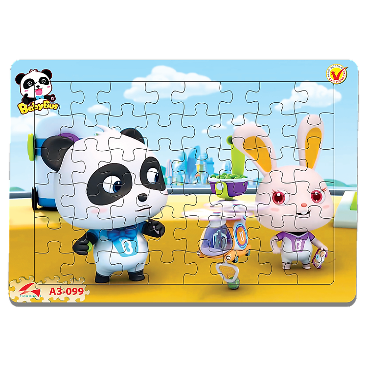 Xếp hình Tia Sáng Baby Bus 2 – 48 Mảnh Chính hãng Ưu đãi