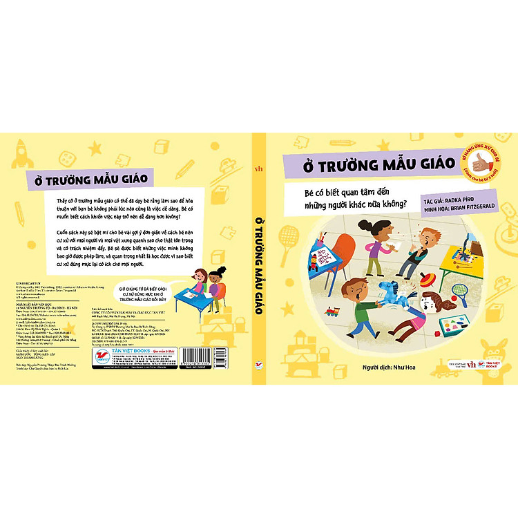 Ở Trường Mẫu Giáo – Kỹ Năng Ứng Xử Dành Cho Bé Từ 3 Tuổi