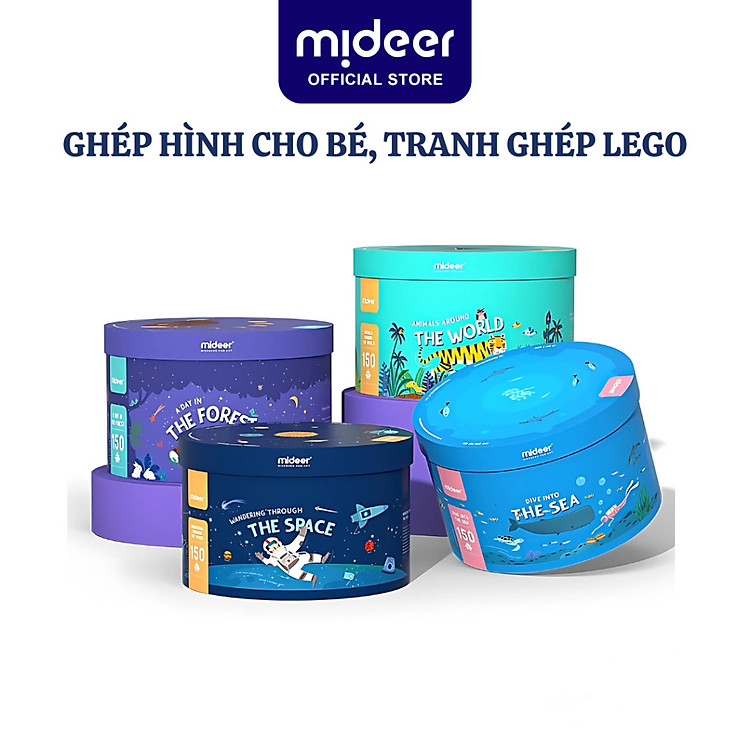 Mua Đồ Chơi Xếp Hình Vũ Trụ Mideer 150 Miếng Chính hãng Ưu đãi