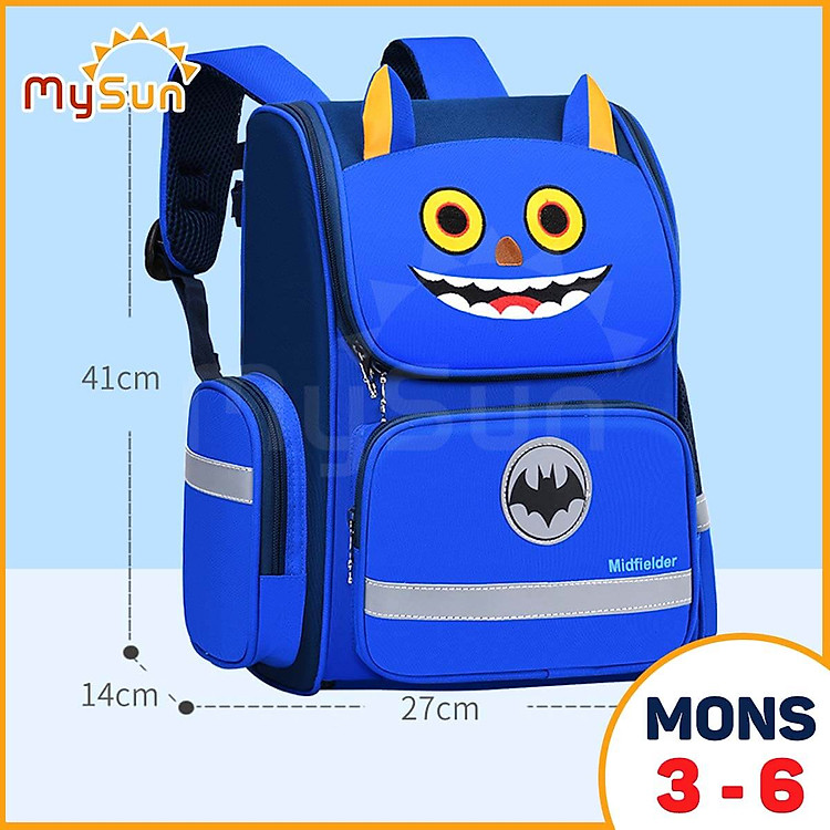 Balo cặp xách đi học sinh chống gù cho bé cấp 1