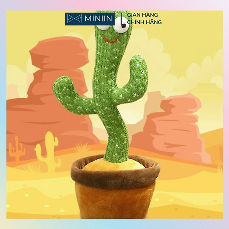Mua tại Tiki: Cây Xương Rồng Nhồi Bông Nhạc Mini Chính hãng Tiết kiệm