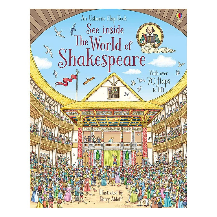 Sách Usborne Shakespeare: See Inside World of Shakespeare