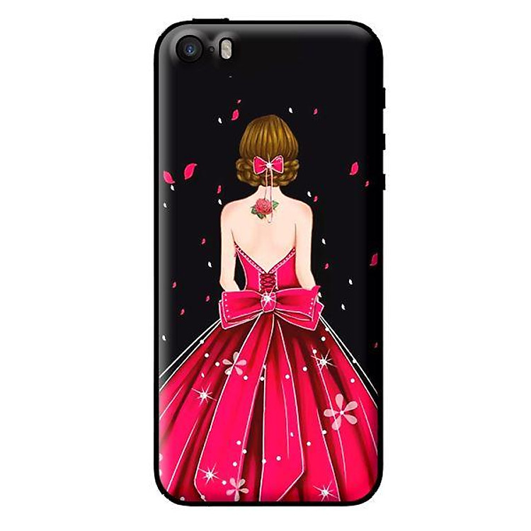 Ốp in cho iPhone 5s Cô Gái Xăm Hoa - Hàng chính hãng