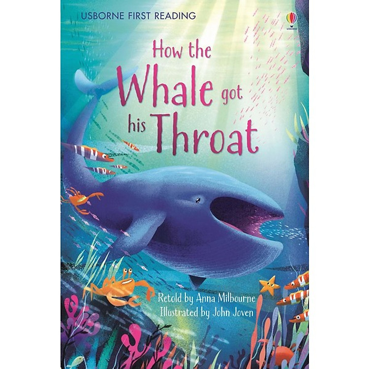 Sách Usborne First Reading Level One: How the Whale got his Throat
