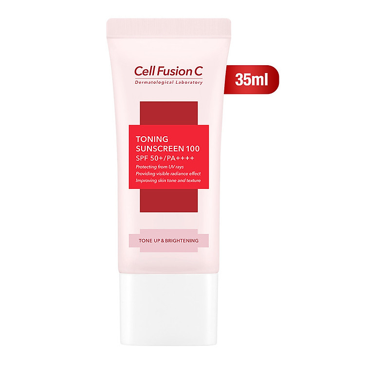 Kem Chống Nắng Dưỡng Trắng Và Nâng Tông Da Cell Fusion C Toning Sunscreen 100 SPF 50+/PA++++ (35ml)