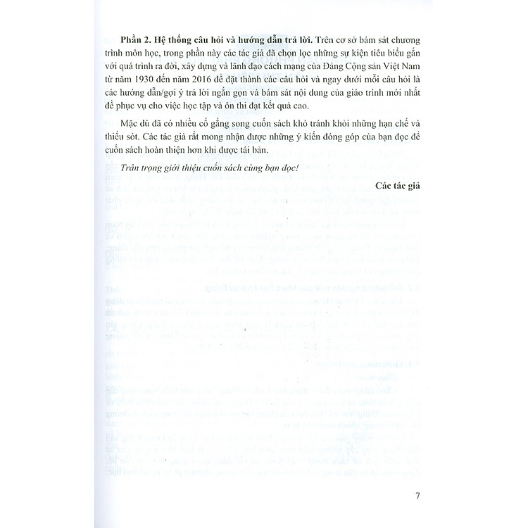 Hướng Dẫn Ôn Thi Hiệu Quả Môn Lịch Sử Đảng Cộng Sản Việt Nam - Ảnh 6