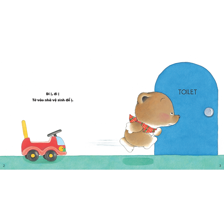 Tủ Sách Ehon Cho Bé - Bé Đi Vệ Sinh - Ảnh 4