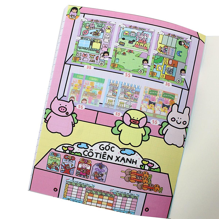 Tập Học Sinh Cô Tiên Xanh 4 Ô Ly (96 trang, 100gsm) - Ảnh 6