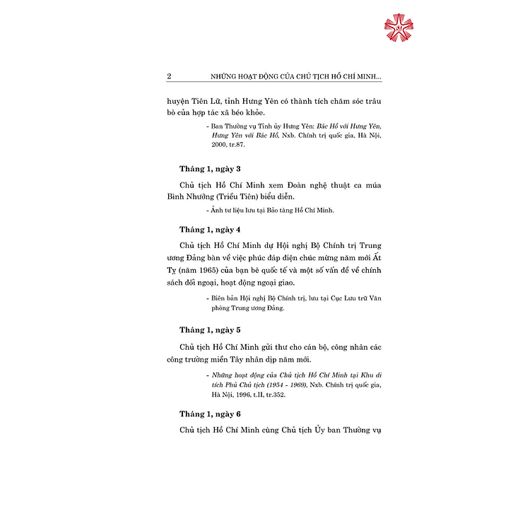 Những hoạt động của Chủ tịch Hồ Chí Minh giai đoạn 1954 - 1969, tập 3 (1965 - 1969) - Ảnh 4