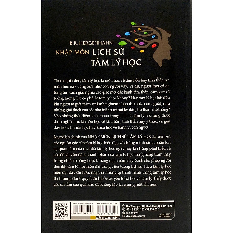 Nhập Môn Lịch Sử Tâm Lý Học (Tái Bản 2023) - Ảnh 3