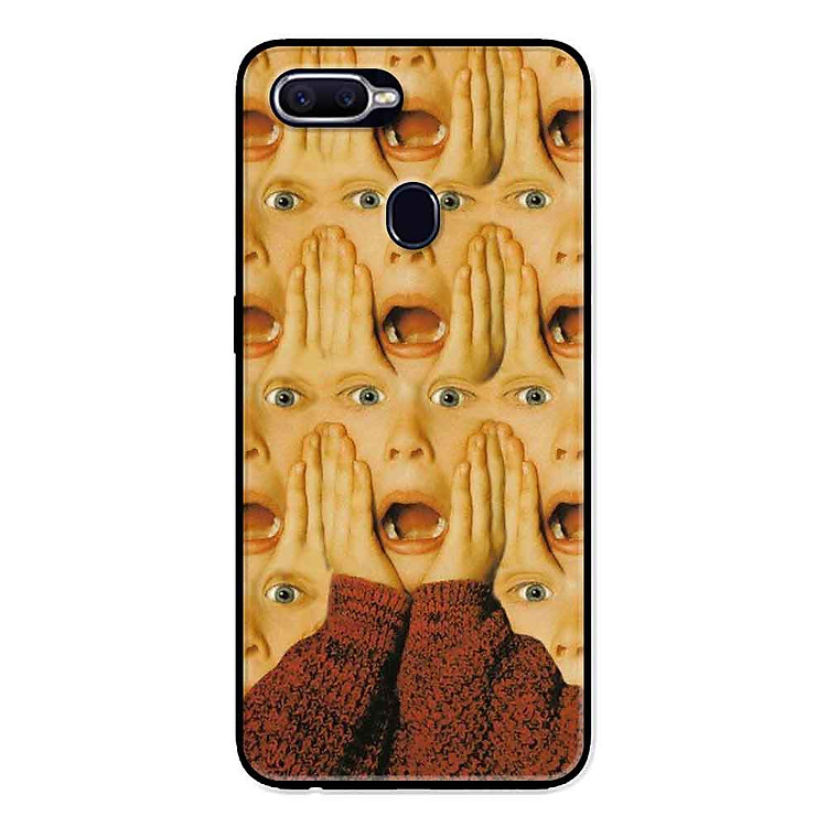 Ốp Lưng in cho Oppo F9 Mẫu Ở Nhà Một Mình - Hàng Chính Hãng