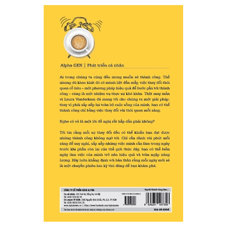 Những Người Thành Công Nhất Làm Gì Trước Bữa Sáng? (Tái Bản) - Ảnh 2