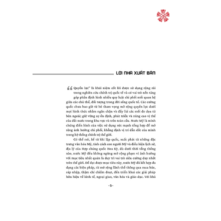 Quyền lực Mỹ trong quan hệ ngoại giao: Tiếp cận từ góc độ lịch sử và văn hóa (bản in 2023) - Ảnh 3