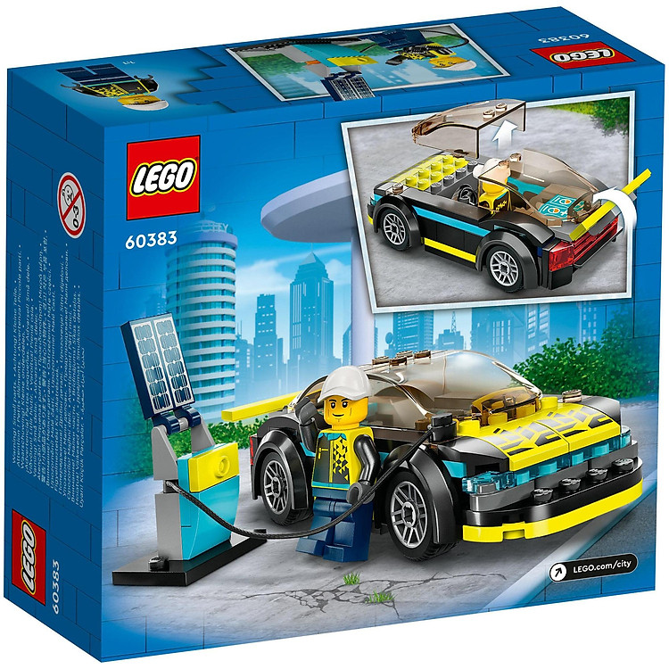 Mua LEGO City 60383 Xe Đua Điện Thể Thao Chính hãng Giá tốt - Hình ảnh 5