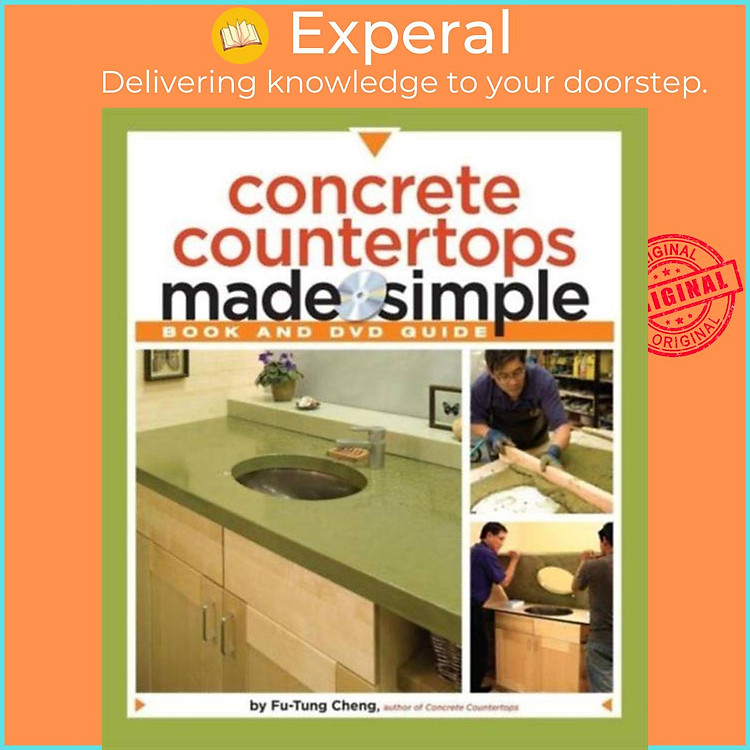 Sách - Concrete Countertops Made Simple by F Cheng (UK edition, paperback)