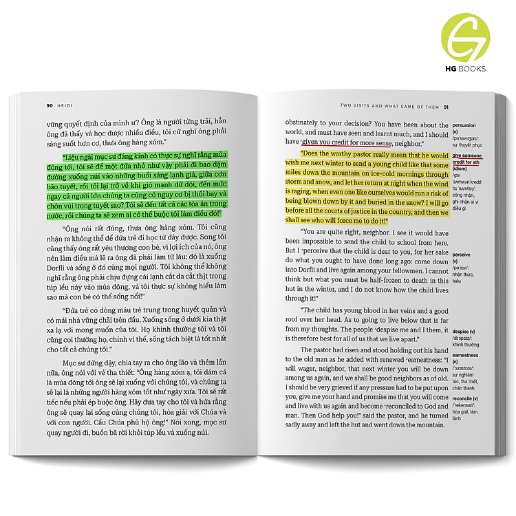 Heidi - Sách Song Ngữ Kinh Điển - Ảnh 5