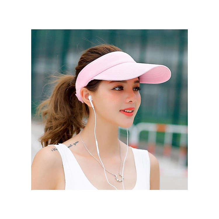 Mũ nón thể thao hở đầu màu trơn A048