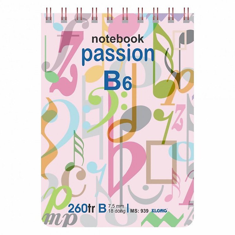 Sổ Lò Xo KLONG B6 (260 trang) - Ảnh 5