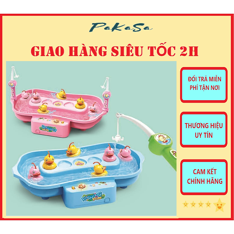 Bộ Đồ Chơi Câu Cá Vui Nhộn Cho Bé Chính hãng Giá rẻ - Hình ảnh 2