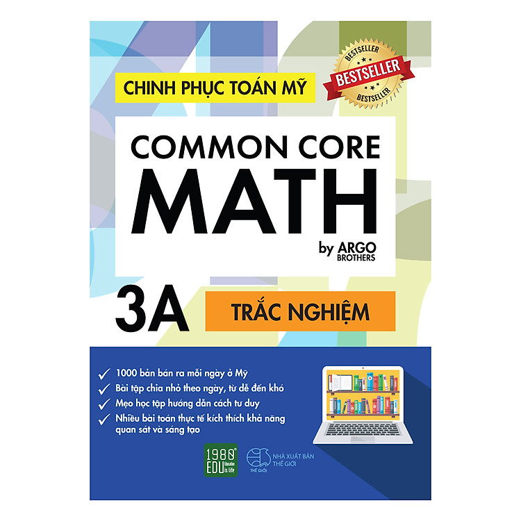 Chinh Phục Toán Mỹ – Common Core Math (Tập 3A)
