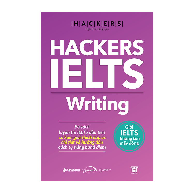 Combo/Lẻ Hackers IELTS: Listening + Reading + Speaking + Writing