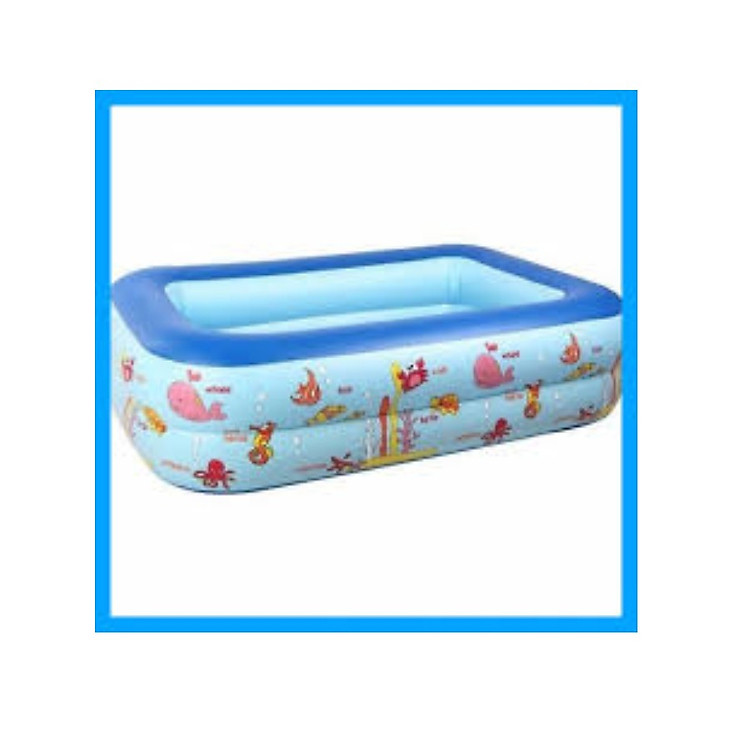 Hồ bơi chữ nhật 1m2 x 80cm x 35cm
