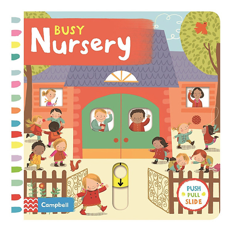 Sách Cambell Fush Full Slide Series: Busy Nursery