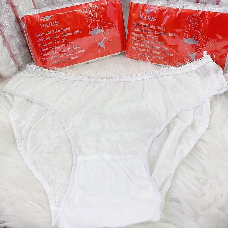 Mua 6 Quần Lót Cotton Dùng 1 Lần NARIS Tiết kiệm - Hình ảnh 4