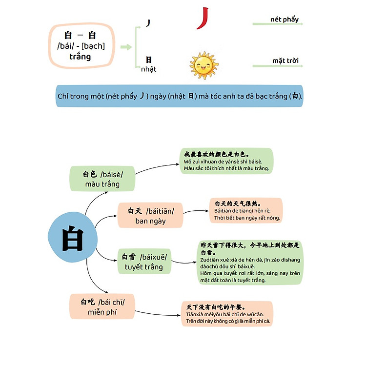 Sơ Đồ Tư Duy 3300 Chữ Hán (Tập 1234) - Ảnh 3
