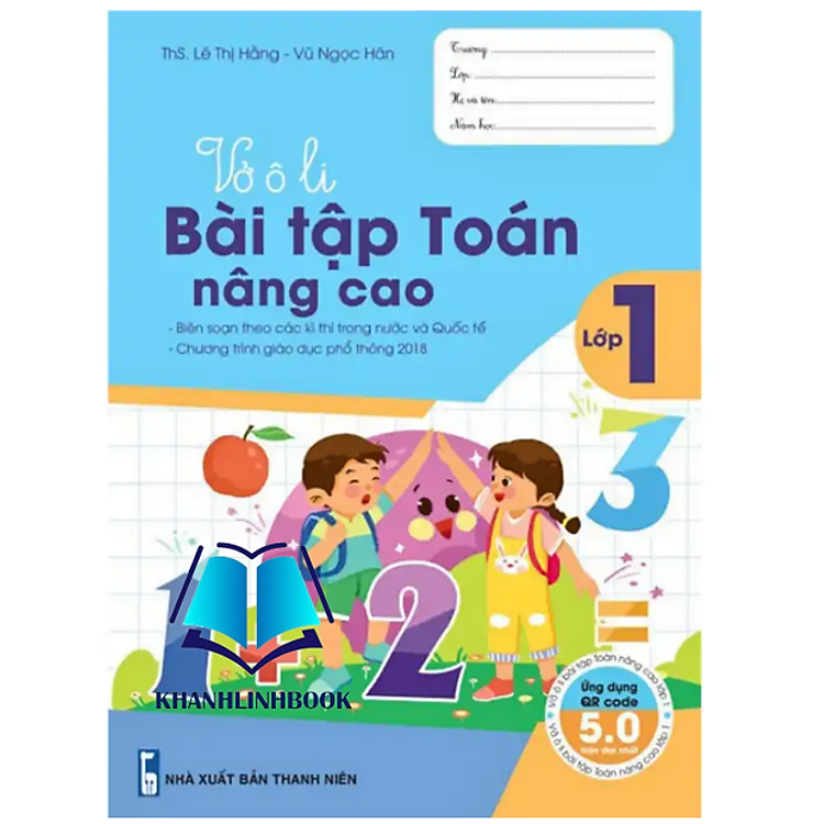Vở Ô Li Bài Tập Toán Nâng Cao Lớp 1