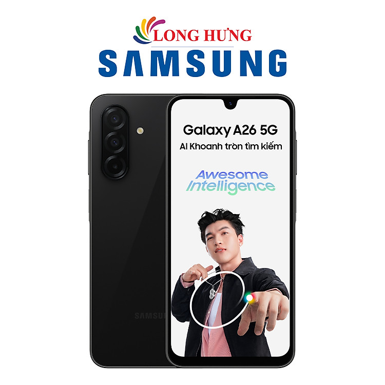 Điện thoại Samsung Galaxy A26 5G (8GB/128GB) - Hàng chính hãng