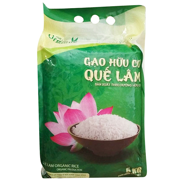Gạo Trắng Sạch Hướng Hữu Cơ Quế Lâm (5kg)
