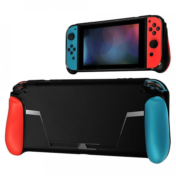 Khay TPU Bảo Vệ Cao Cấp Cho Máy Nintendo Switch + Miếng Dán Cường Lực