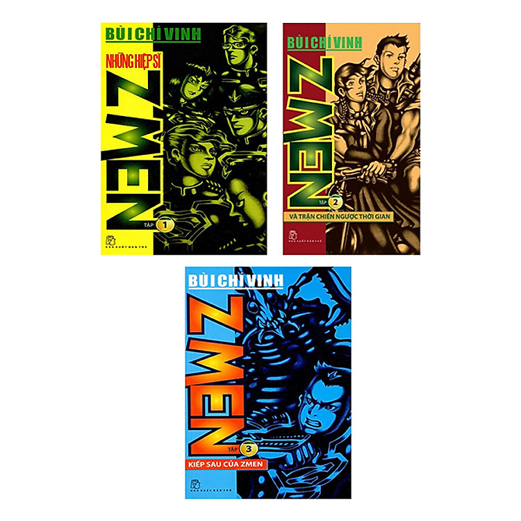 Combo 3 Cuốn Những Hiệp Sĩ Z Men