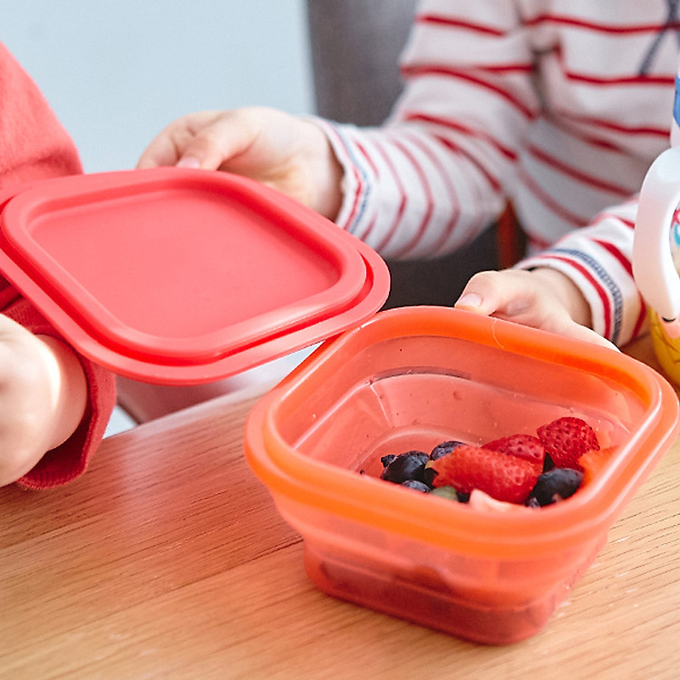 Bát ăn dặm silicon xếp gọn Marcus Chính hãng Giá tốt - Hình ảnh 4