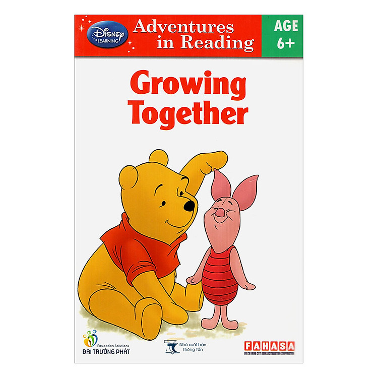 Sách Disney learning Adventures in Reading: Growing Together (Age 6+)