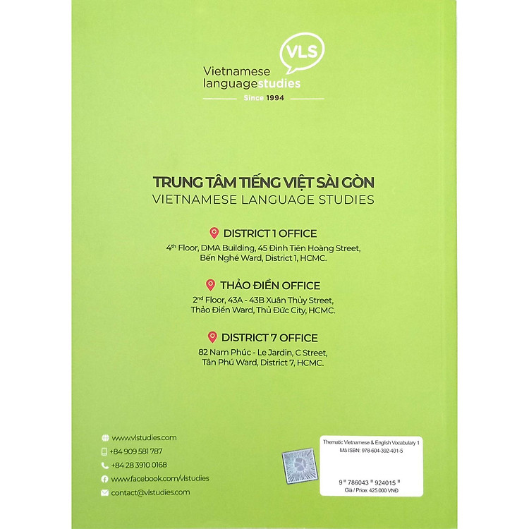 The Matic Vietnamese & English Vocabulary - Tập 1 - Ảnh 3