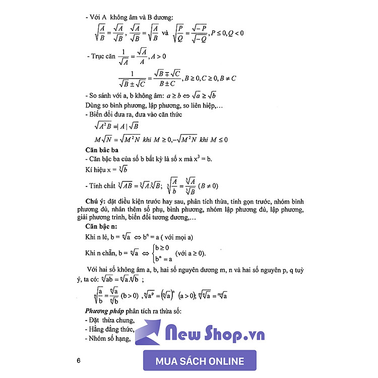 Tổng Ôn Tập Chuyên Đề: Phương Trình Và Hệ Phương Trình - Ảnh 5