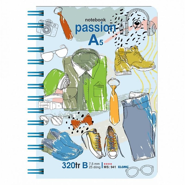 Sổ Kẻ Ngang Lò Xo A5 (320 trang) - Ảnh 6