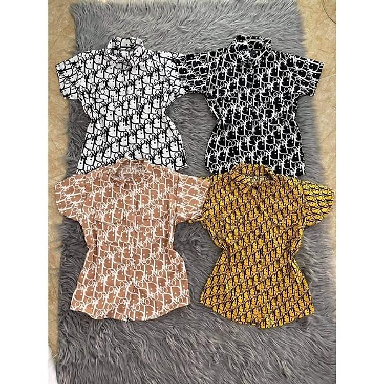 áo sơ mi dior tay ngắn giá rẻ nhất