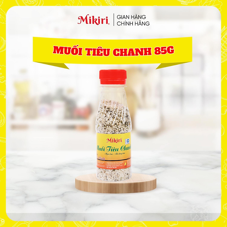 Combo lựa chọn - Muối tiêu Mikiri dùng liền - gia vị cho món ăn thơm ngon 85gr