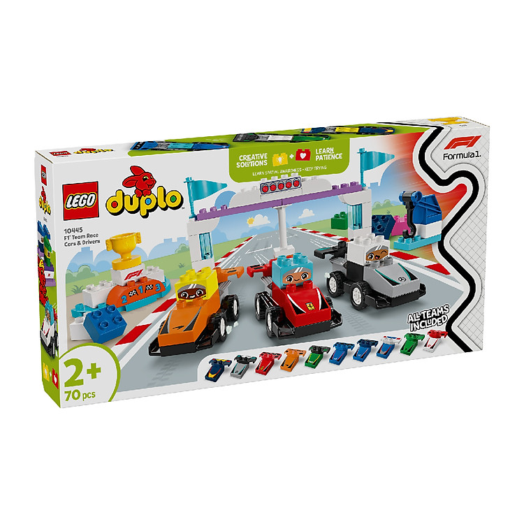 Mua tại Tiki: Đồ Chơi Lắp Ráp Đua Xe LEGO DUPLO Chính hãng Ưu đãi