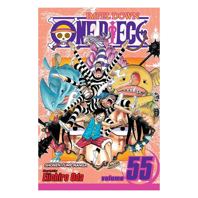 Sách One Piece 55 - Tiếng Anh