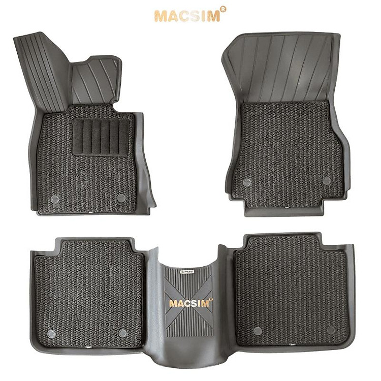 Thảm Lót Sàn Ô Tô BMW 7 Series 2022+ Nhãn Hiệu Macsim 3W 2 Lớp -TPE Chuẩn Form – Bền Bỉ, An Toàn, Dễ Vệ Sinh