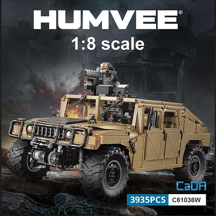 Đồ Chơi Lắp Ráp Xe Địa Hình CADA Chính hãng Giá tốt - Hình ảnh 2