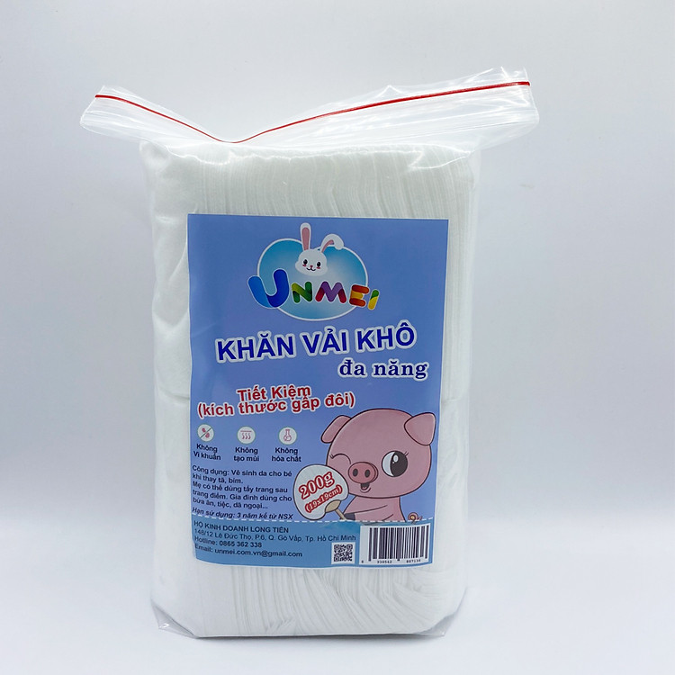 Tìm mua tại Avakids:Khăn Khô Đa Năng Unmei 200g An Toàn, tràn ngập Khuyến mãi, Ưu đãi