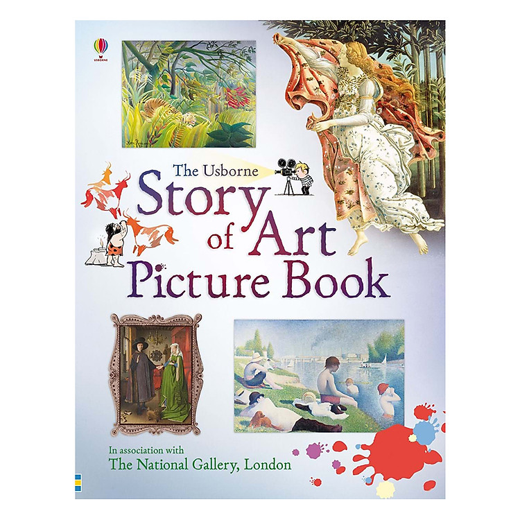 Sách Usborne Story of Art Picture Book