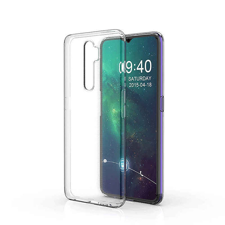 Ốp lưng dẻo silicon cho Oppo A9 2020 hiệu HOTCASE Ultra Thin (siêu mỏng 0.6mm, chống trầy, chống bụi) - Hàng nhập khẩu