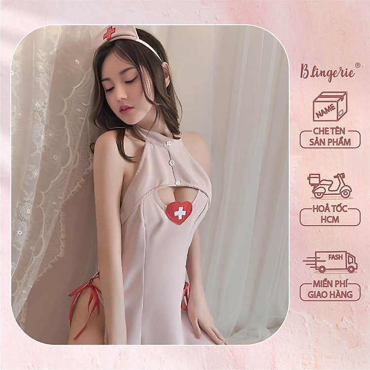Bộ Cosplay Y Tá Quyến Rũ - B.Lingerie